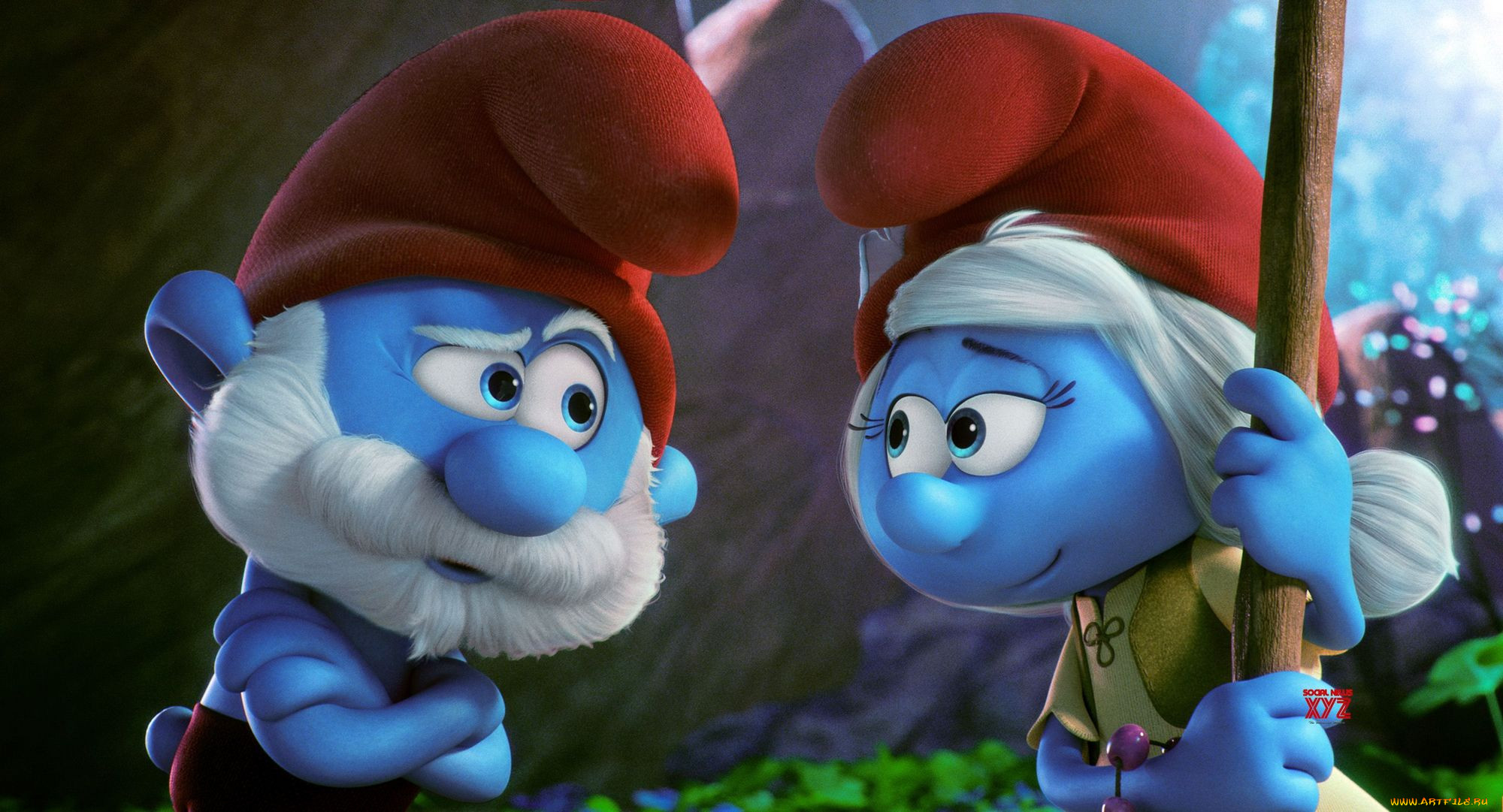 , smurfs,  the lost village, , , 3, , , 